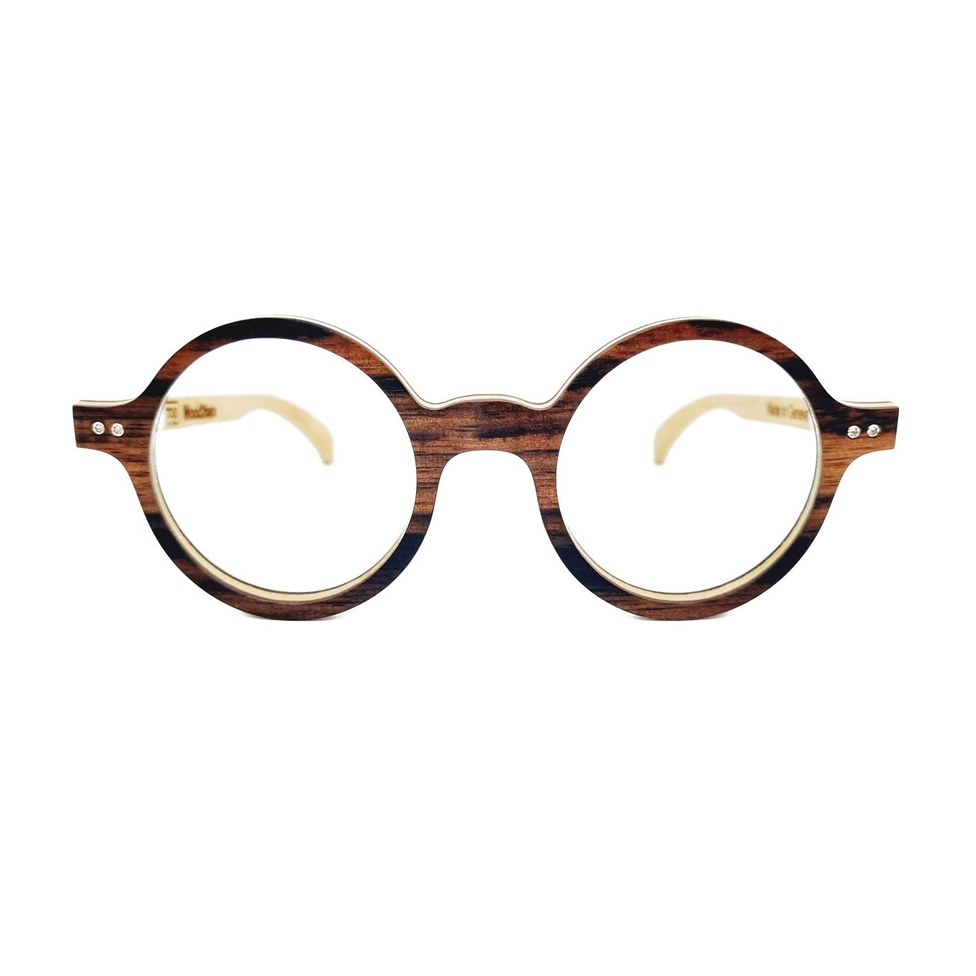 Lunettes en bois d'ébène