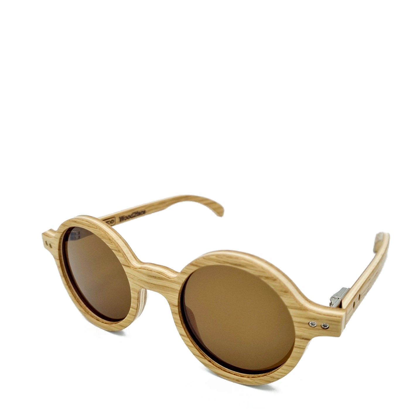 Lunettes de soleil en bois de chêne