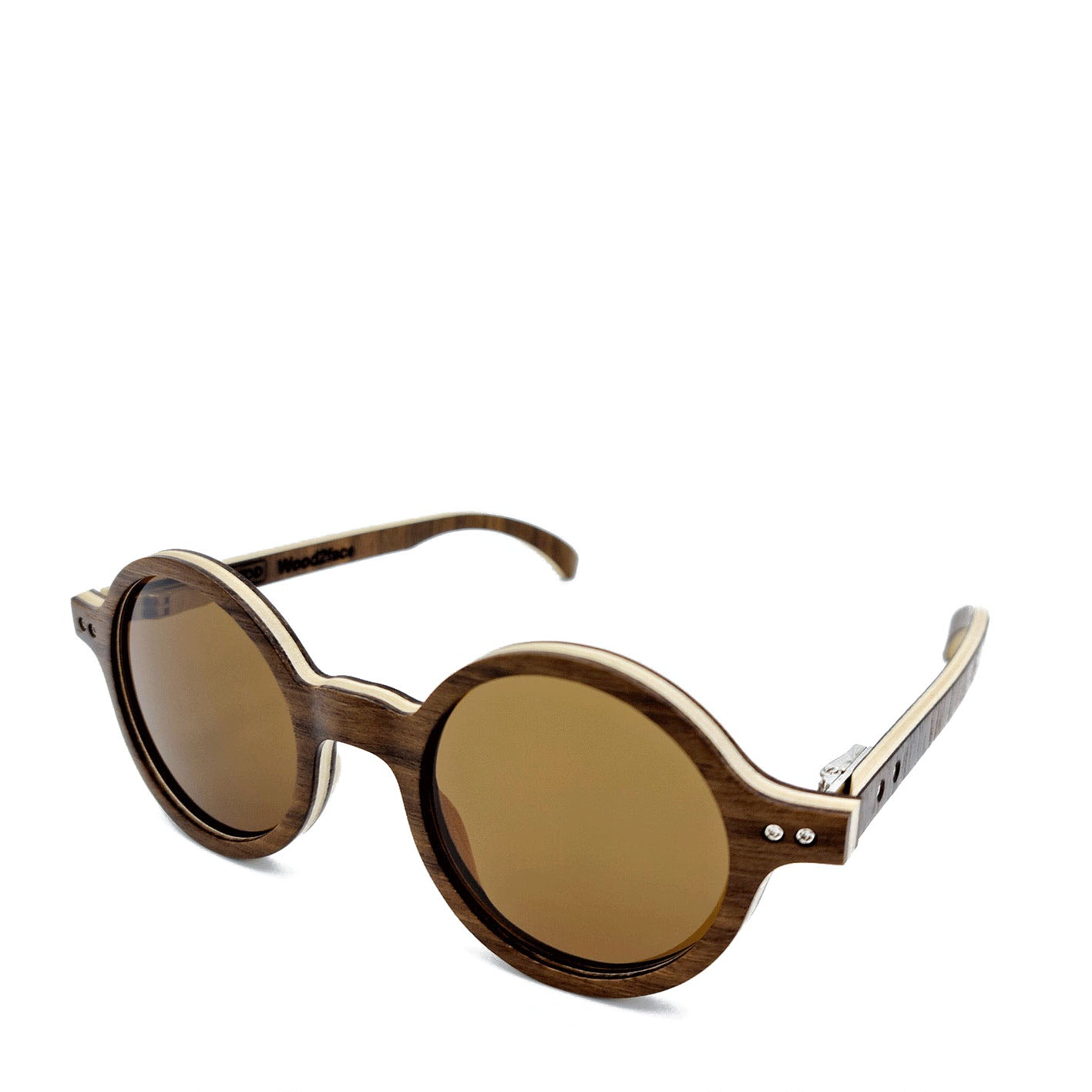 Lunettes de soleil en bois d'eucalyptus